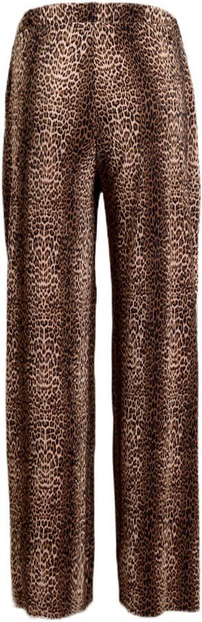 MAMALICIOUS wide leg regular waist zwangerschaps casual broek bruin - Foto 5