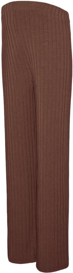 MAMALICIOUS wide leg zwangerschapsbroek bruin