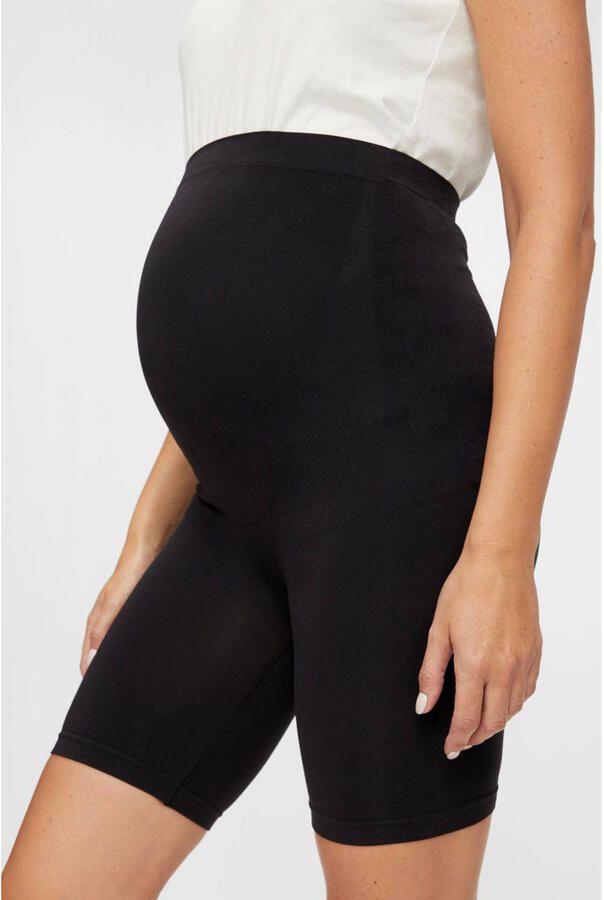 Mamalicious zwangerschaps cycling short MLTIA zwart Korte broek Dames Polyamide L XL - Foto 2