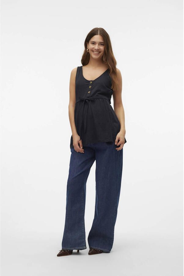 Mamalicious Zwangerschapsshirt MLEVI LIA SL JRS TOP 2F NOOS