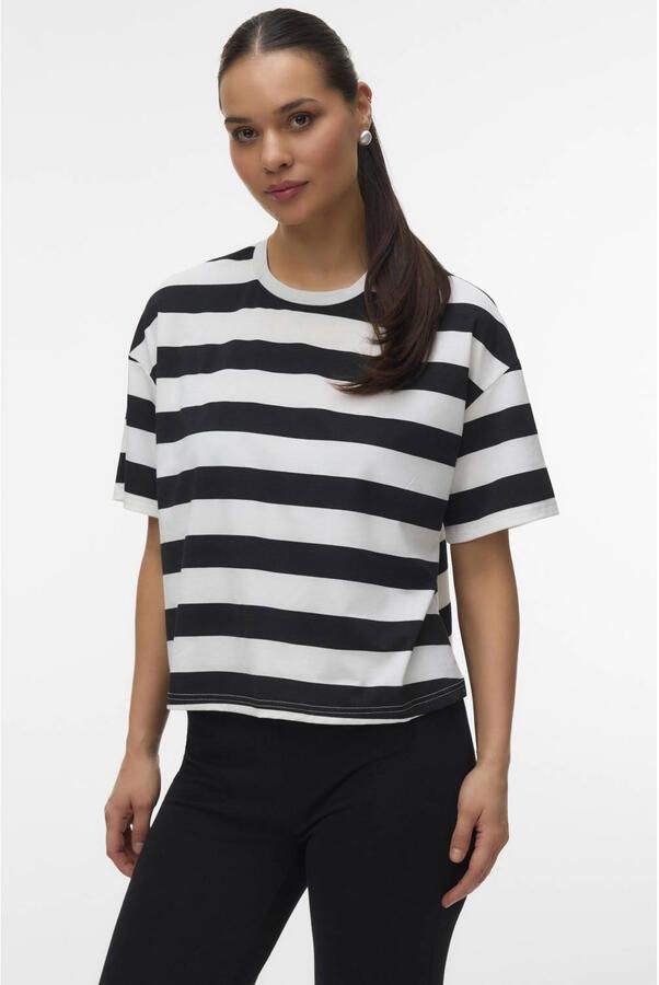 MAMALICIOUS zwangerschaps gestreept T-shirt zwart