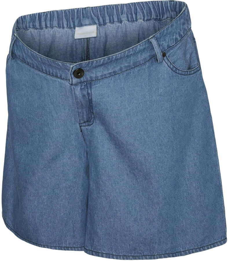 MAMALICIOUS zwangerschaps short light blue denim