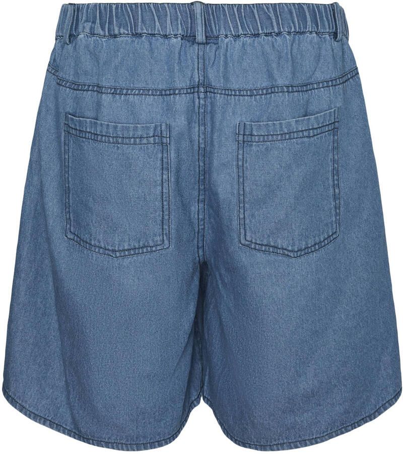 MAMALICIOUS zwangerschaps short light blue denim - Foto 2