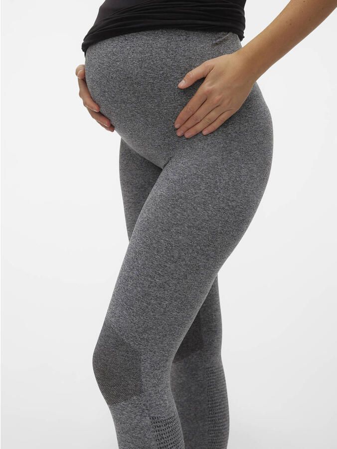 Mamalicious zwangerschaps sportlegging grijs Sportbroek Dames Polyamide L XL - Foto 2