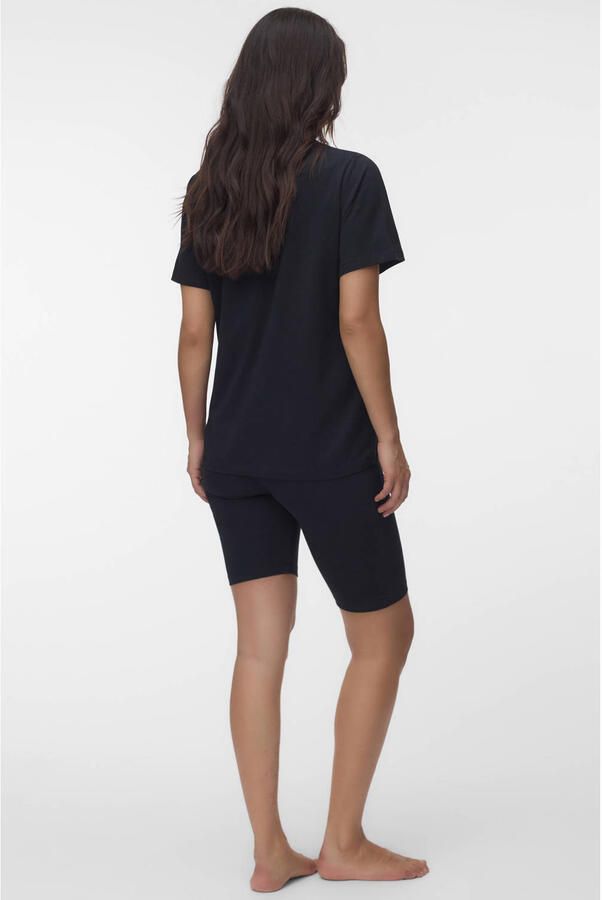 Mamalicious Shortama MLSALLY SOLID T-SHIRT & SHORTS SET NOOS (set 2-delig) - Foto 3