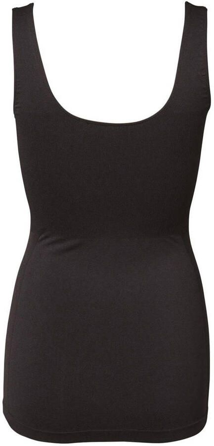 Mamalicious zwangerschapshemd MLHEAL zwart Dames Polyamide Ronde hals Effen - Foto 2