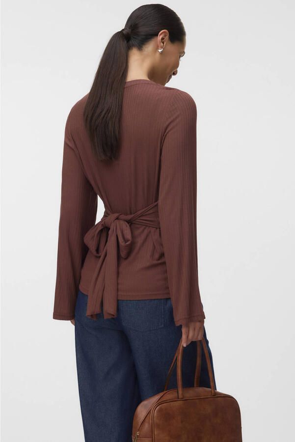 MAMALICIOUS zwangerschapslongsleeve bruin - Foto 3