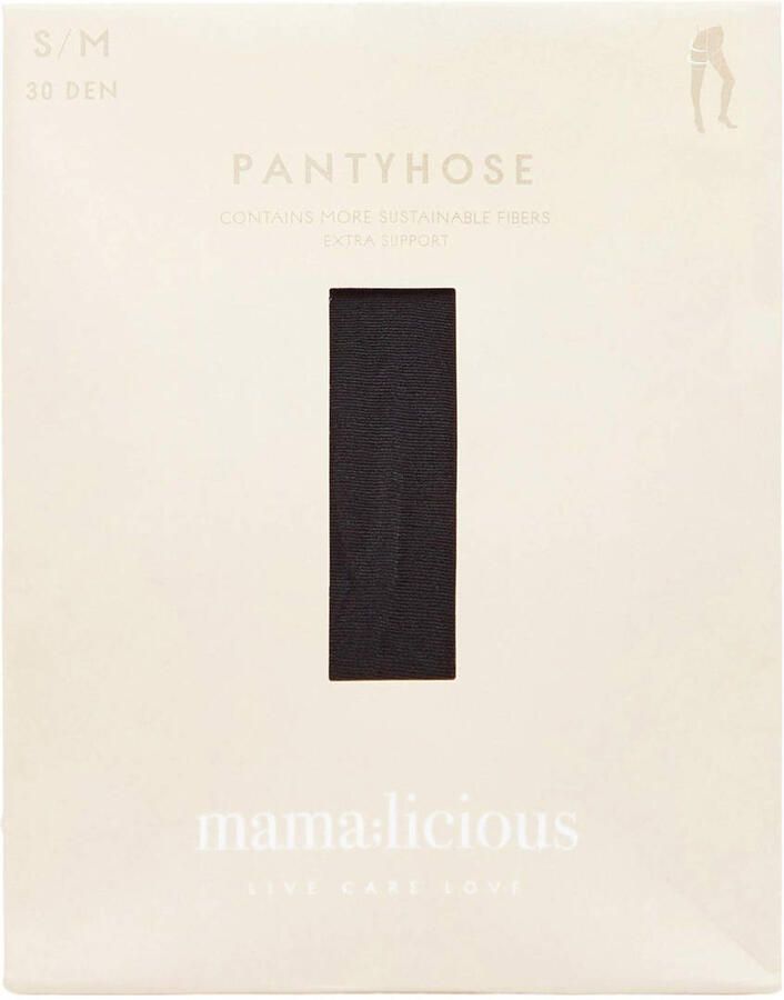 MAMALICIOUS zwangerschapspanty zwart (set van 2) - Foto 2