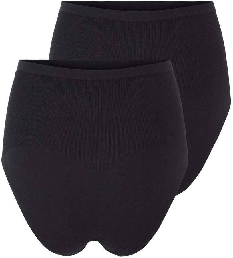 Mamalicious zwangerschapsslip Heal (set van 2) zwart Maxislip Dames Katoen L XL - Foto 3