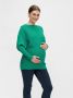 MAMALICIOUS ribgebreide zwangerschapstrui MLHEDVIG groen - Thumbnail 1
