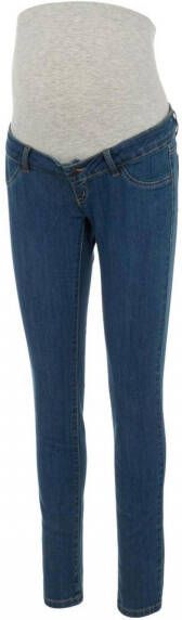 Mamalicious slim fit zwangerschapsjeans JULIA medium blue denim Blauw Dames Stretchdenim 26-32 - Foto 3