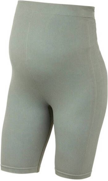 MAMALICIOUS zwangerschaps cycling short MLRUBY groen