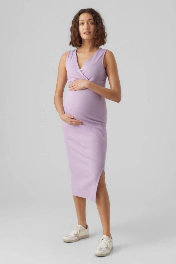 Mamalicious Zwangerschapsjurk met voedingsfunctie model 'TESS'