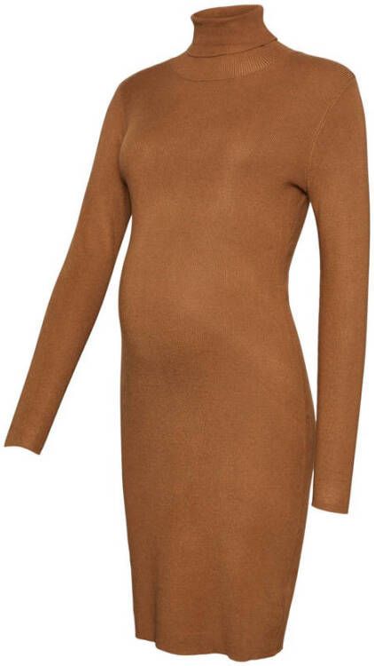 Mamalicious Gebreide zwangerschapsjurk met col