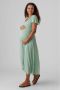 Mamalicious zwangerschapsjurk MLMIMMI lichtgroen Dames Viscose Ronde hals XL - Thumbnail 1