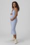 Mamalicious zwangerschapsjurk MLVERGARA lichtblauw Dames Viscose Ronde hals XL - Thumbnail 1