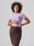 MAMALICIOUS zwangerschapsshirt MLMERYL met printopdruk lila - Thumbnail 1
