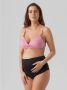 Mamalicious Zwangerschapsslip met strikdetail model 'Larmor' - Thumbnail 1