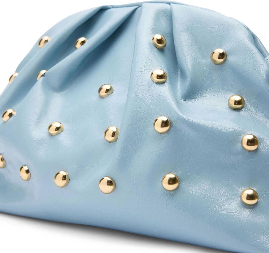 Manfield clutch met studs lichtblauw - Foto 2