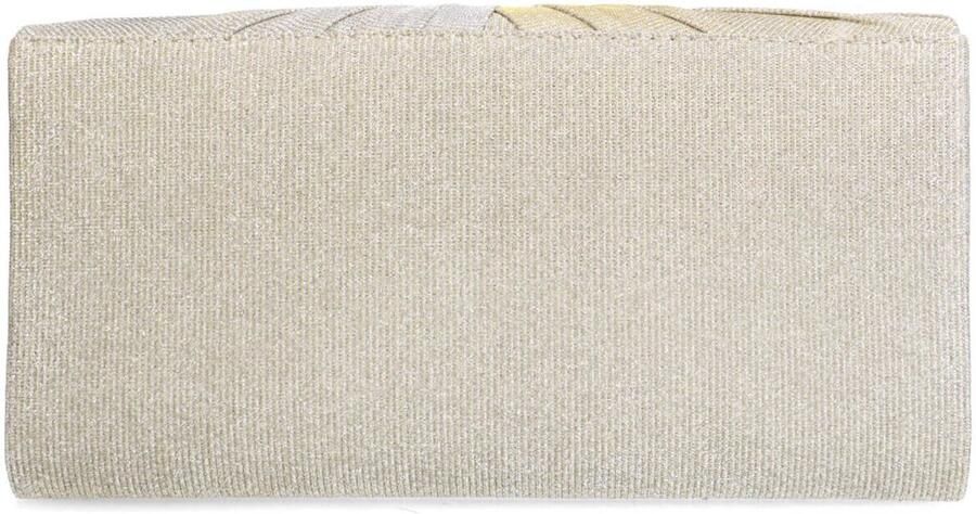 Manfield clutch zilverkleurig - Foto 3