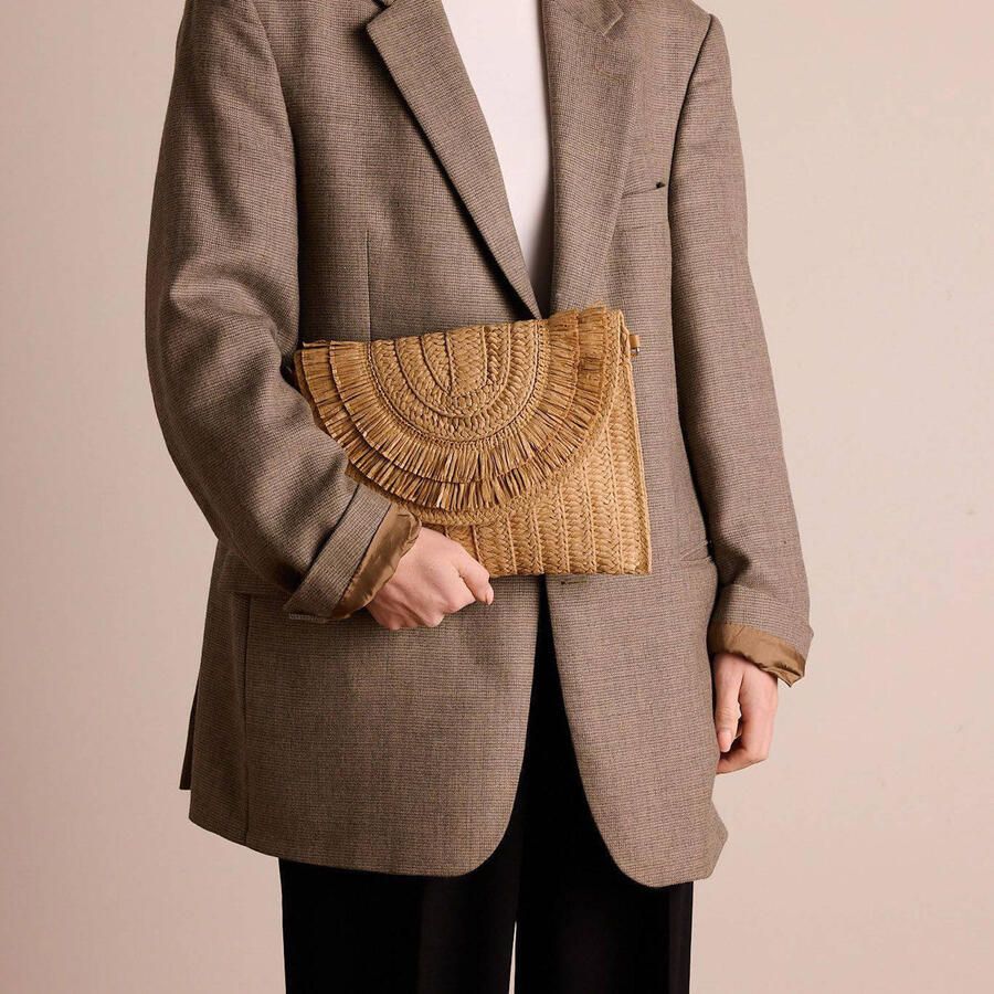 Manfield crossbody tas naturel - Foto 2