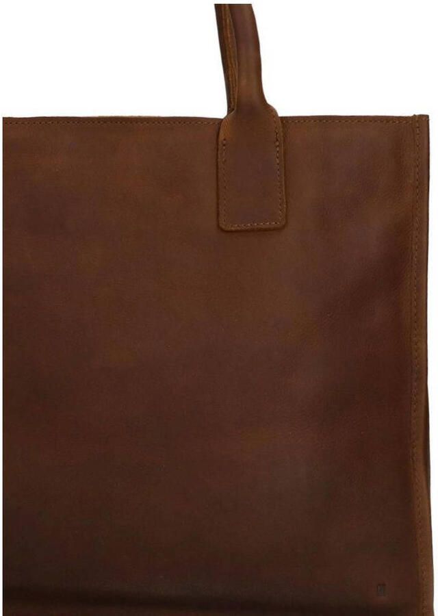 Manfield leren shopper - Foto 3