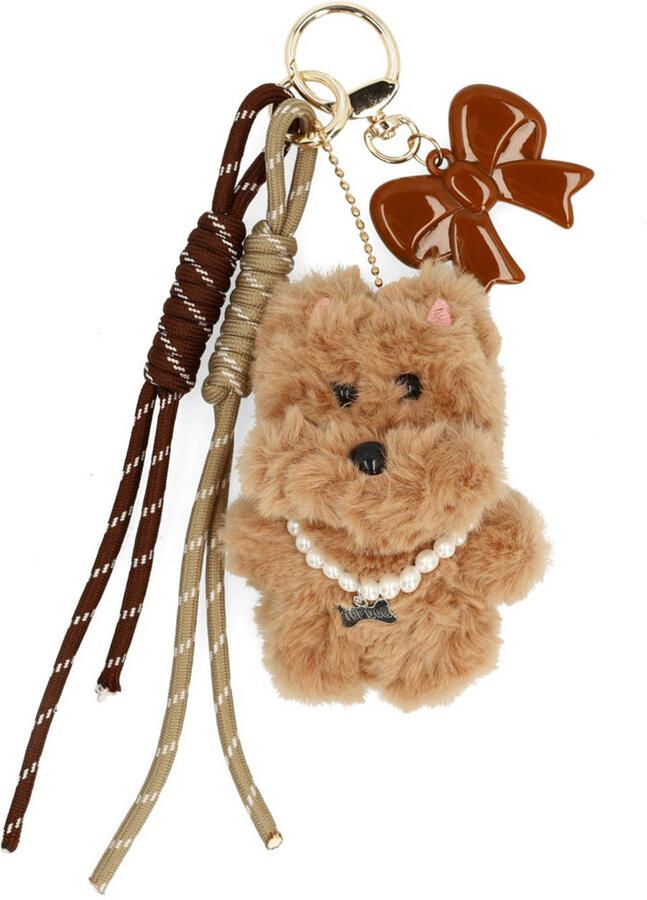 Manfield sleutelhanger bruin