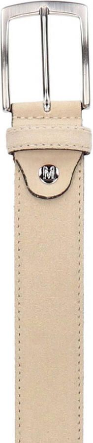 Manfield suède riem beige - Foto 3