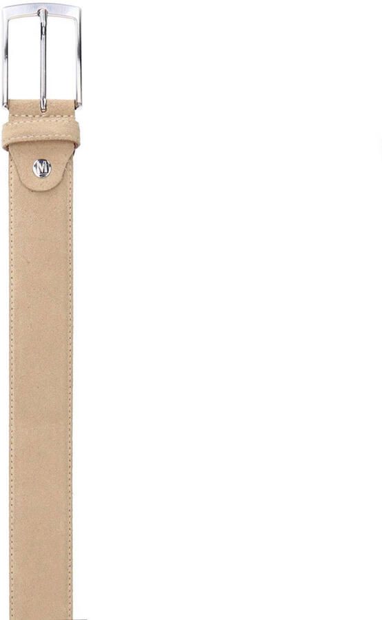 Manfield suède riem beige - Foto 3