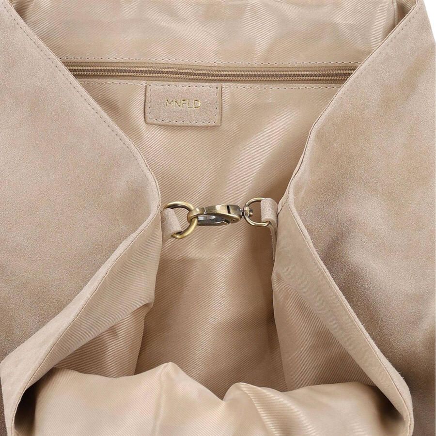 Manfield suede shopper beige - Foto 2