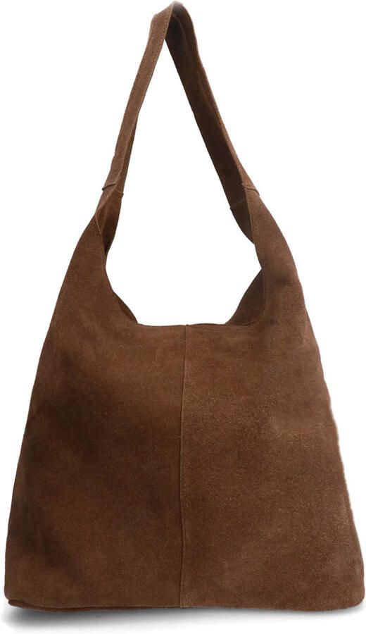 Manfield suede shopper bruin
