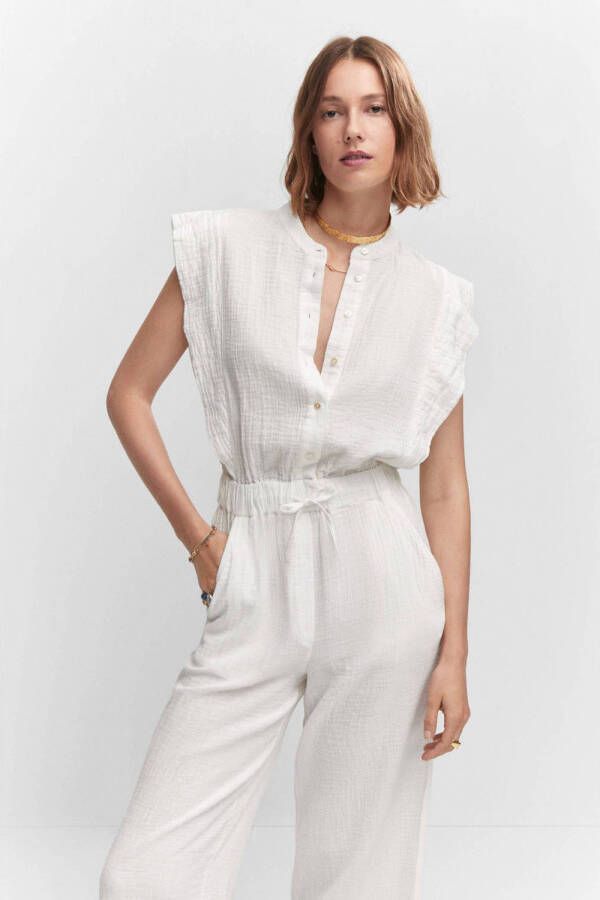 Mango jumpsuit wit Kledingwinkel