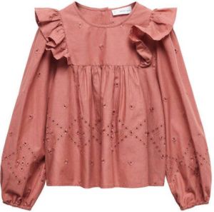 Mango Kids blouse roze