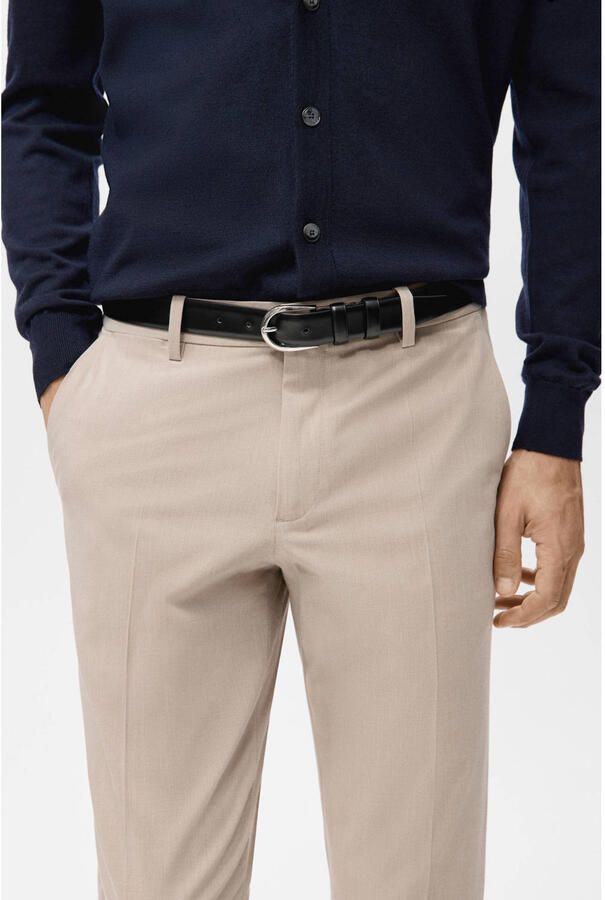 Mango Man Bologna slim chino beige