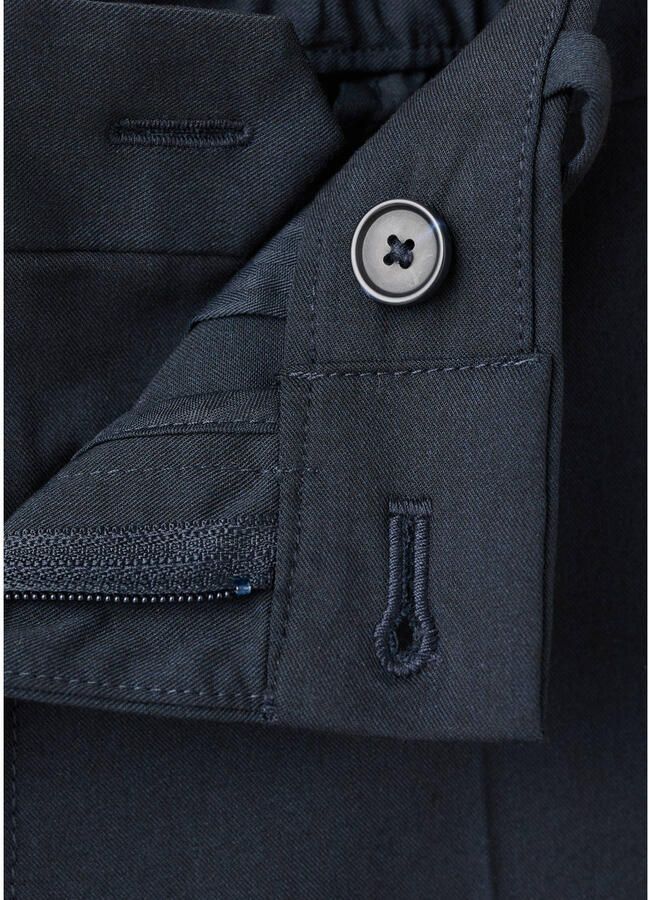 Mango Man Bologna slim chino donkerblauw - Foto 2