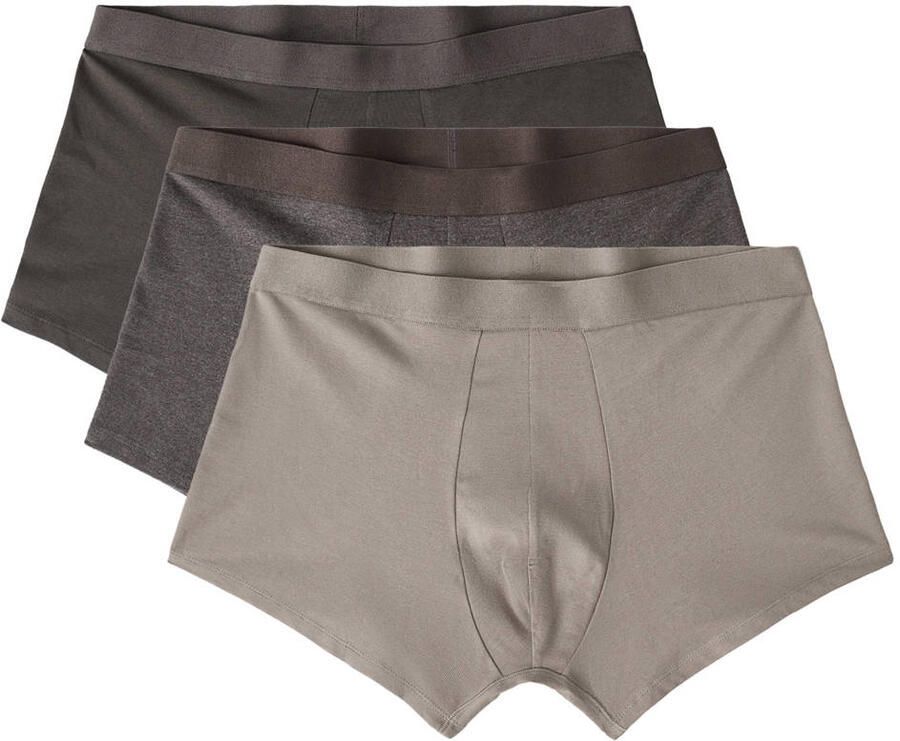 Mango Man boxershorts bruin (set van 3)