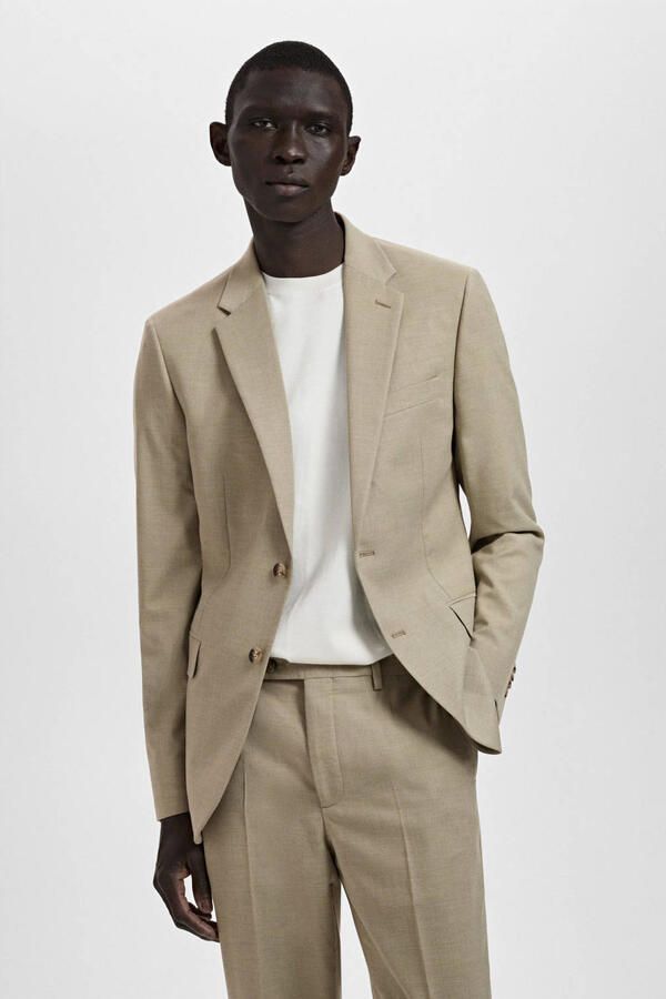 Mango Man colbert beige
