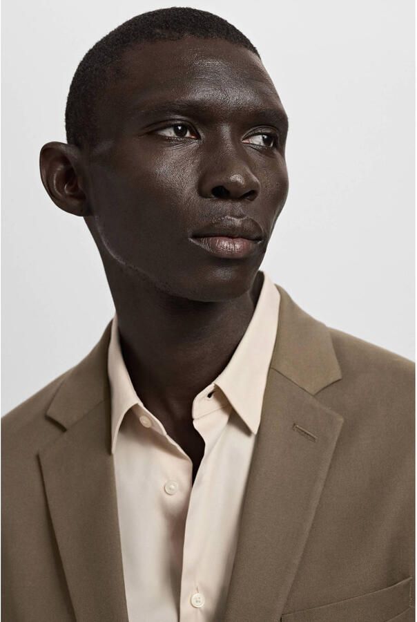 Mango Man colbert bruin - Foto 2