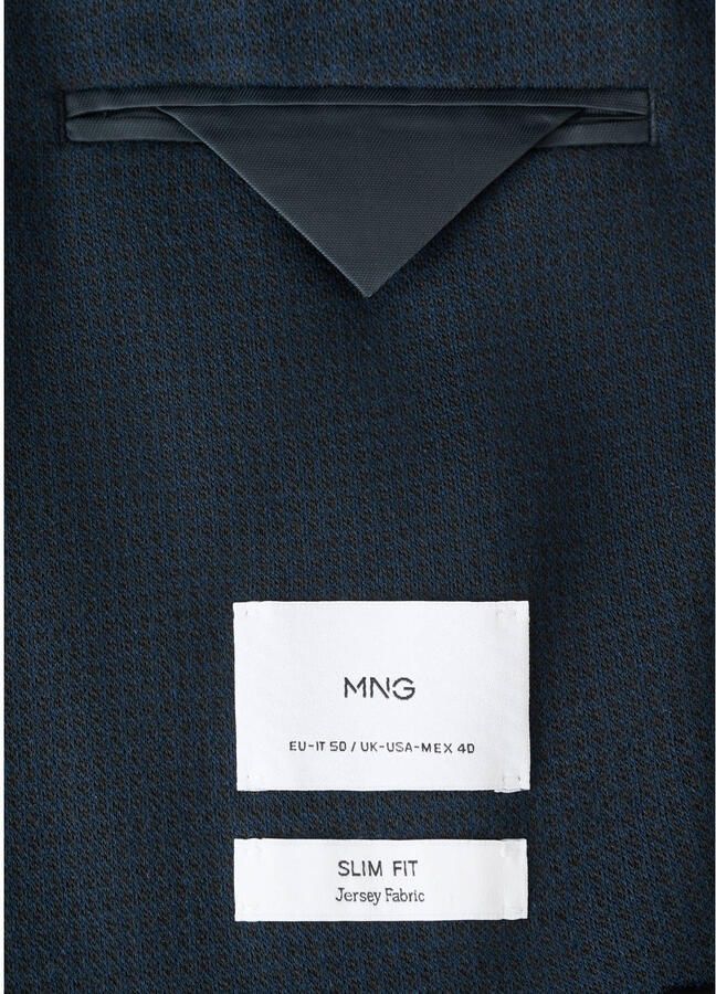 Mango Man colbert donkerblauw - Foto 2