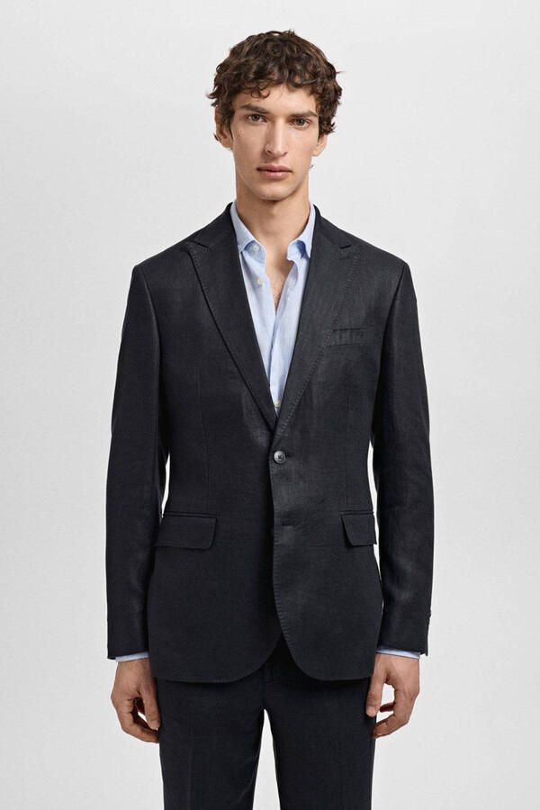 Mango Man colbert zwart