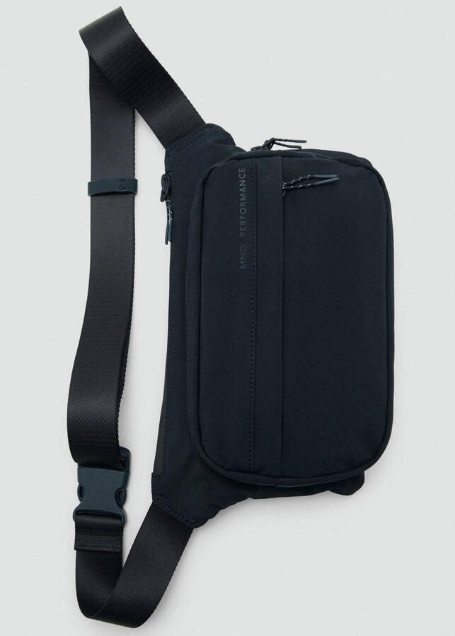 Mango Man crossbody tas donkerblauw - Foto 3