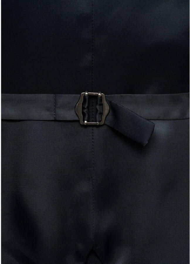 Mango Man gilet donkerblauw - Foto 2