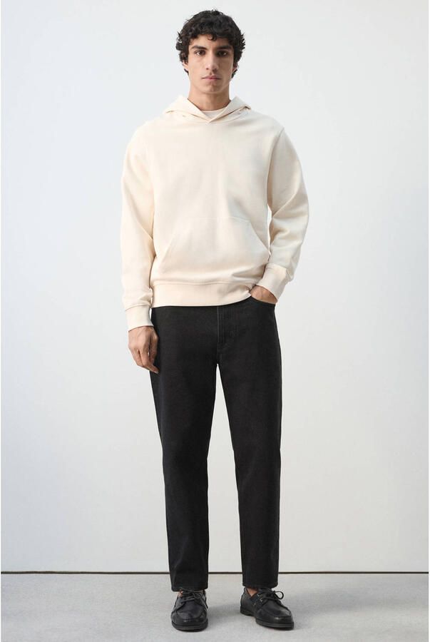 Mango Man hoodie ecru - Foto 3