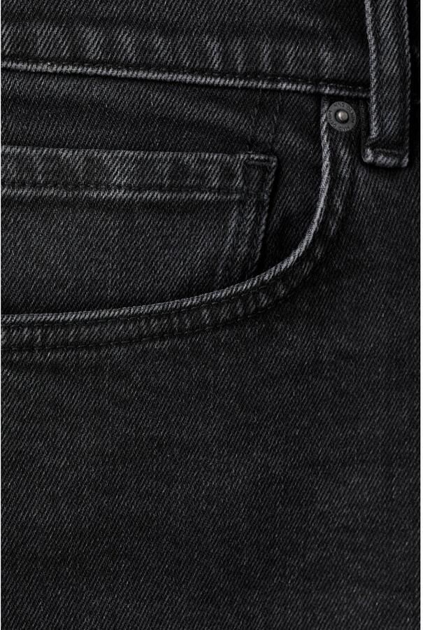 Mango Man slim fit denim short grijs - Foto 2