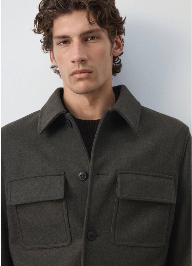 Mango Man jacket donkergroen - Foto 2