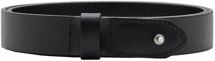 Mango Man leren riem zwart