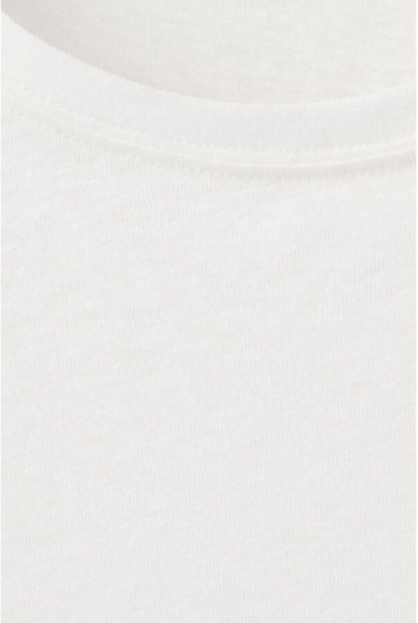 Mango Man linnen slim fit T-shirt wit - Foto 2