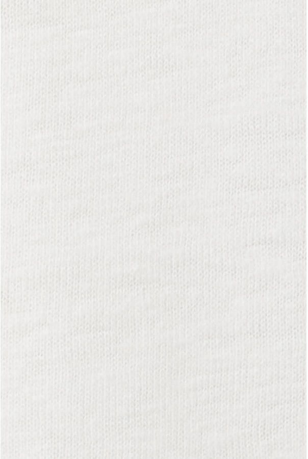 Mango Man linnen slim fit T-shirt wit - Foto 3