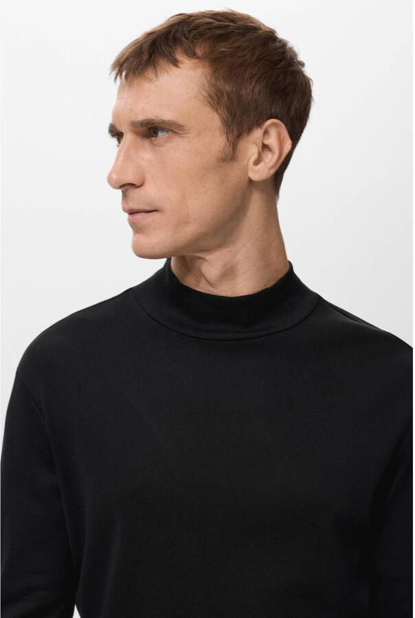 Mango Man longsleeve zwart - Foto 2