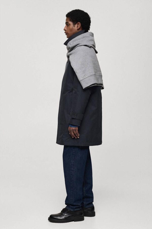 Mango Man manteljas donkerblauw - Foto 1